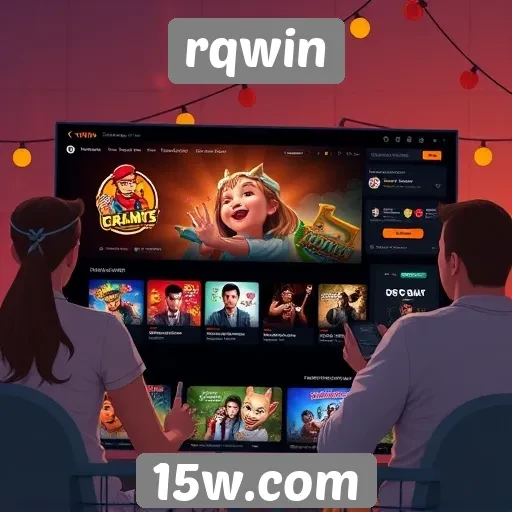 novas funcionalidades interativas no site rqwin